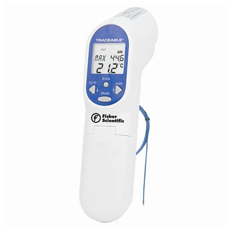 Fisherbrand Traceable Infrared Thermometer With Trigger Grip Fisher