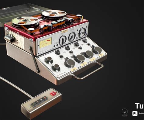 ArtStation - Creating 80s Tape Recorder from Start to Finish | Tutorials