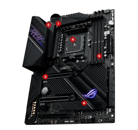 Rog Crosshair Viii Dark Hero Motherboards Rog Middle East