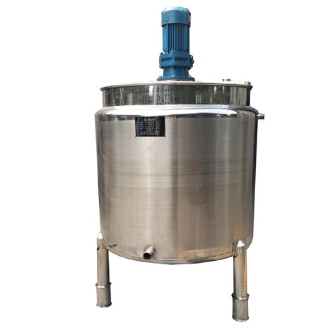 Detergent Mixing Tank With Agitator High Shear Liquid Soap Mixing Tank