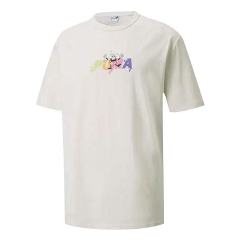 Puma Downtown Graphic T Shirt White 533039 88 Kicks Crew