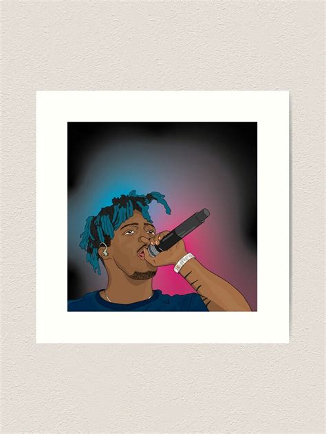 Juice Wrld Art Blue Ubicaciondepersonascdmxgobmx