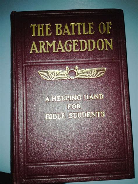 1897 The Battle Of Armageddon 1st Edition Studies In Scripture 4