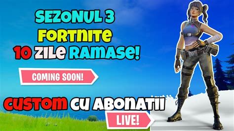 Live CUSTOM CU ABONATII SI MINIGAMES CAT MAI ASTEPTAM PANA LA