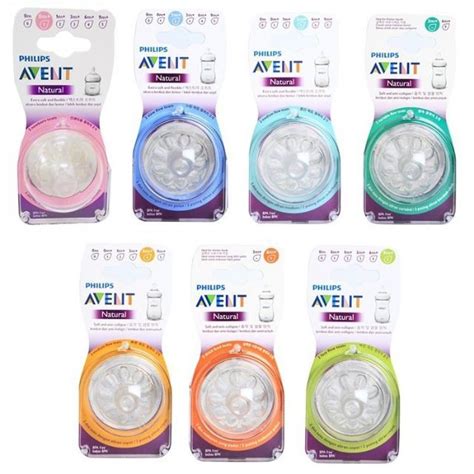 Original Puting Avent Philips Avent Natural Teat Twin Pack 2pcs Pack