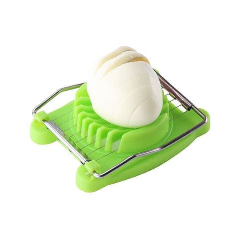 Creative Stainless Steel Egg Slicer Multifunctional Egg Cutter Fancy