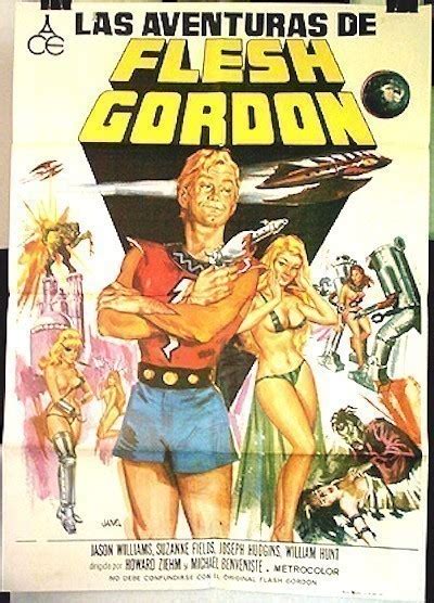 Flesh Gordon 1974 Spanish Poster