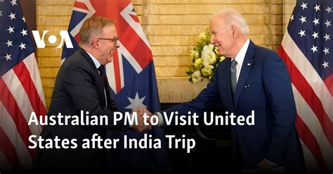 Australian PM to Visit United States after India Trip