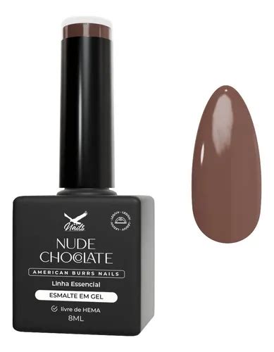 Esmalte Em Gel Nude Chocolate Linha Essencial 8ml MercadoLivre