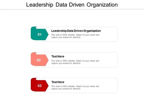 Leadership Data Driven Organization Ppt Powerpoint Presentation Outline Demonstration Cpb