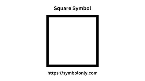 Square Symbol Copy and Paste ⊞ 🔳