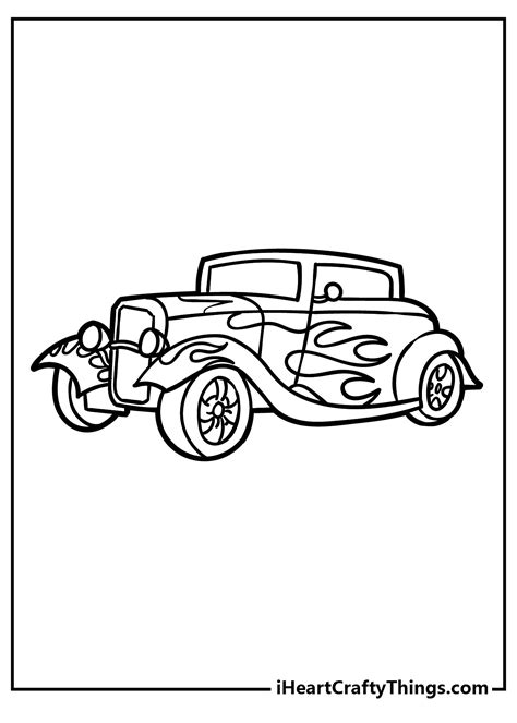 Hot Rod Coloring Pages Cars Coloring Pages Hot Rods Coloring Pages