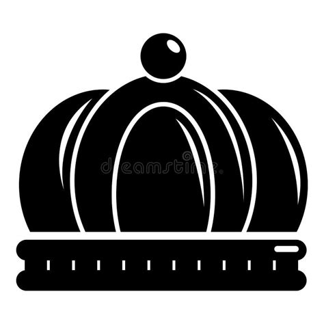 Empire Crown Icon Simple Black Style Stock Vector Illustration Of