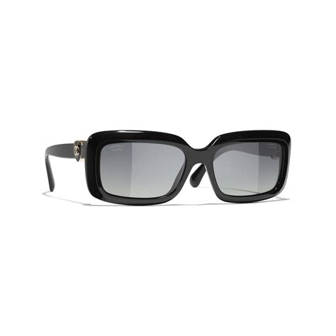 Chanel Sunglasses Rectangle Sunglasses Acetate — Fashion Chanel