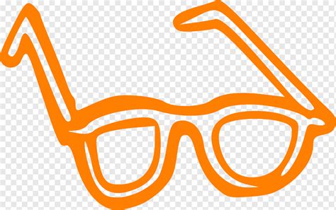 Gafas Naranja Vista Png PNGWing