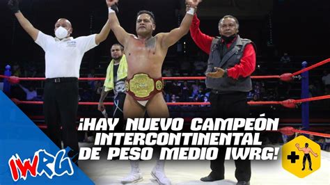 Iwrg Por El Campeonato Intercontinental De Peso Medio Travis Banks