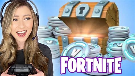 V BUCKS GIVEAWAY Fortnite Gameplay Katie Wilson Livestream YouTube