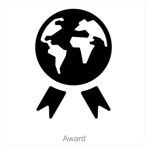 Award And Global Icon Concept 25902902 Vector Art At Vecteezy