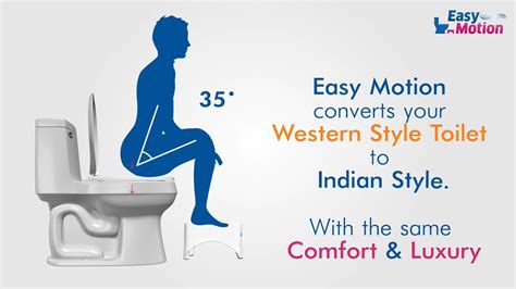 Easy Motion Stool Convert Western Toilet To Indian Toilet Western