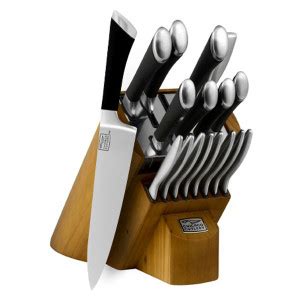 Chicago Cutlery Fusion Knife Set 18 Piece - Best Chef Kitchen Knives