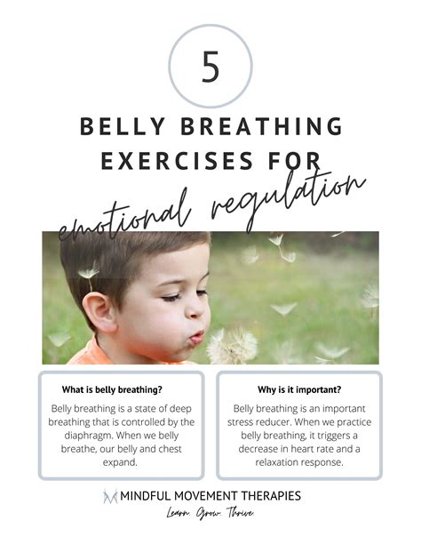 5 Belly Breathing Exercises for Emotional Regulation - Change for Life