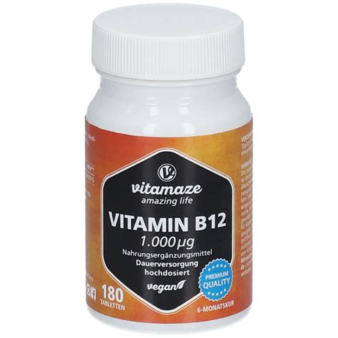 Vitamaze Vitamin B12 180 Pz Redcare