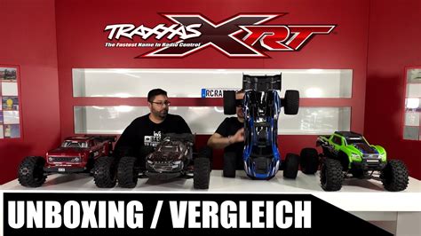 Traxxas Xrt S Unboxing Vergleich X Maxx Outcast Blx S