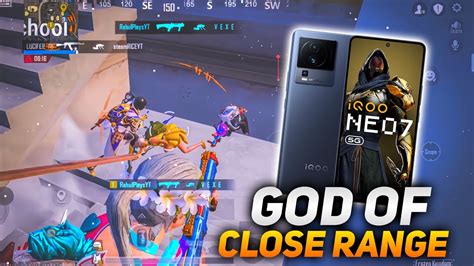 GOD OF CLOSE RANGE 1v4 Pure Close Range Clutches IQOO NEO 7 BGMI