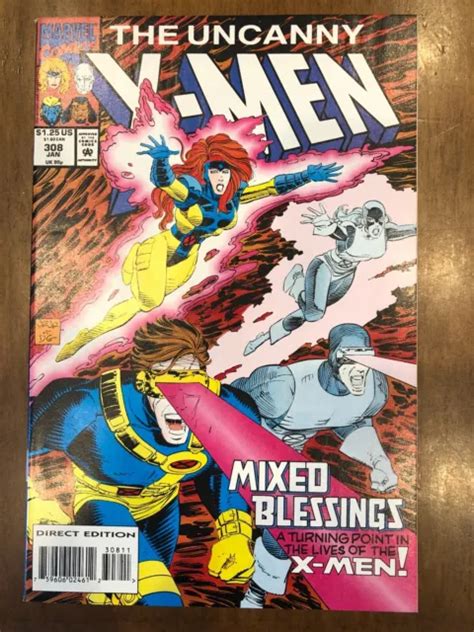 MARVEL COMICS UNCANNY X Men Issues 308 311 1994 Bishop Apps