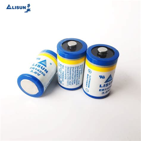 Lisun Brand Non Rechargeable Lithium Battery Er14250 1200mAh 3 6V