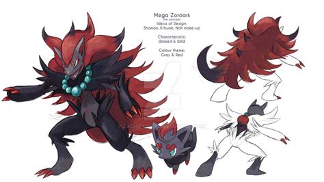 Mega Zoroark By Zacharybla On Deviantart