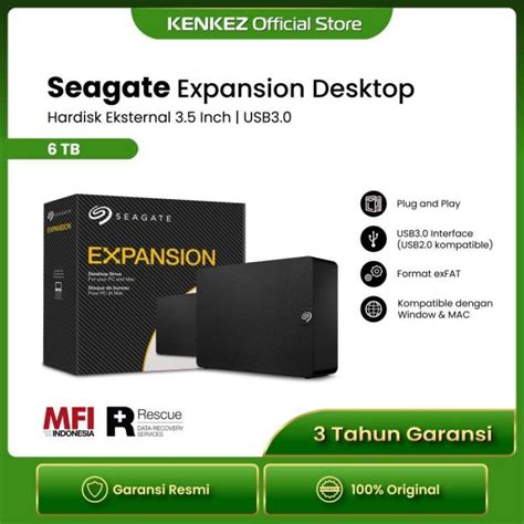 Promo Seagate Expansion Desktop Hdd Hardisk Eksternal Tb Usb