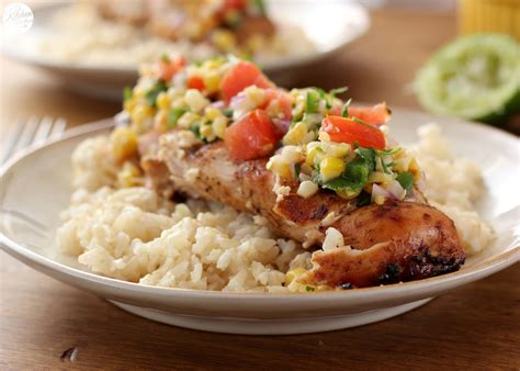 Grilled Honey Lime Chicken And Corn Salsa A Kitchen Addiction