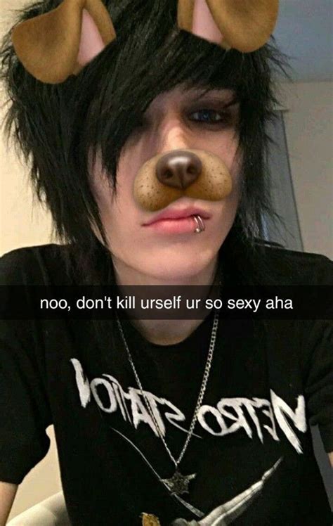 Pin By Mia On Relatable Cute Emo Guys Johnnie Guilbert Hot Emo Guy