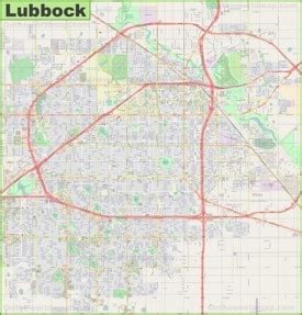 Lubbock Maps | Texas, U.S. | Discover Lubbock with Detailed Maps