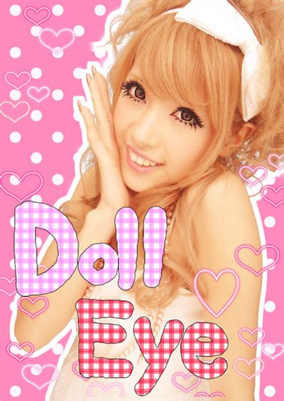 Gyaru Circle Lenses As Seen On Famous Japanese Popteen Models Like