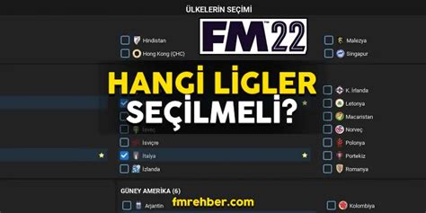 Fm Hangi Ligler Se Ilmeli En Yi Ligler A Lacak Veritaban