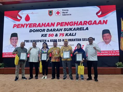 Rutin Donor Darah Hingga Kali Pria Ini Diganjar Penghargaan Oleh