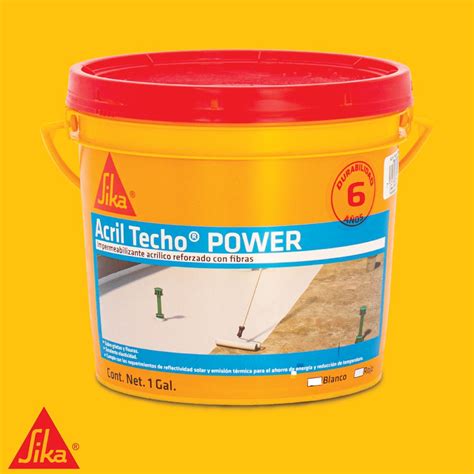 Acril techo Power 6 años Rojo Galon Lewonski