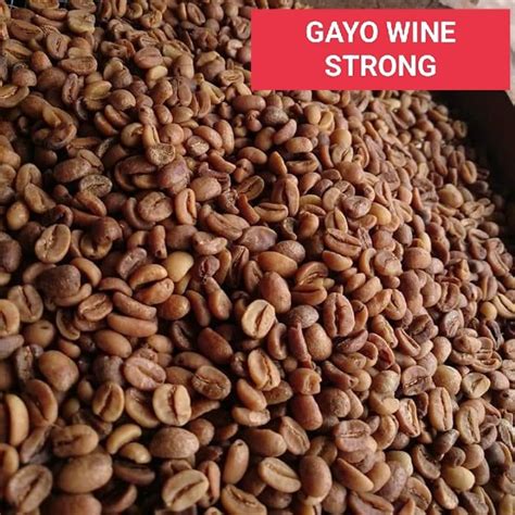 Jual Green Bean Arabika Gayo Wine Kg Biji Mentah Shopee Indonesia