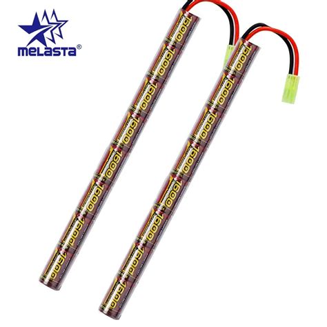 Melasta Pcs A V Mah Stok Nimh Airsoft Guns Batterij Met Mini