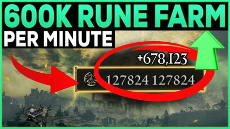 Elden Ring Rune Farm K Runes Per Min Easy Rune Farm Exploit Best