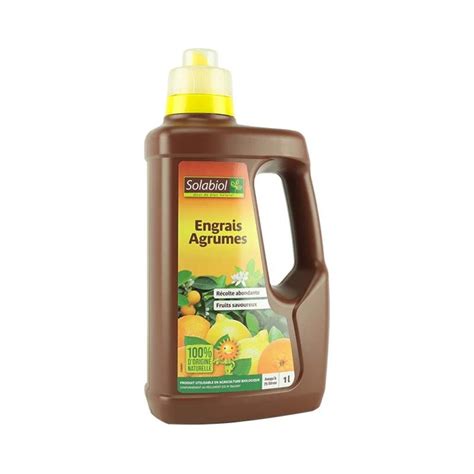 Engrais Agrumes Solabiol Utilisable En Agriculture Biologique