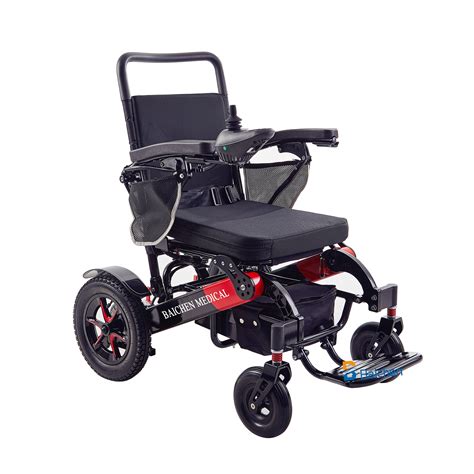 Wholesale China Portable Electric Wheelchair Portable Folding Lightweight Lithium Battery