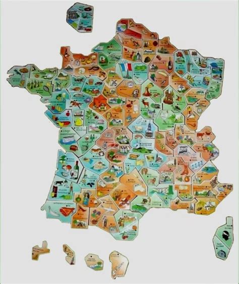 Magnet Carte De France Le Gaulois Eur Picclick Fr