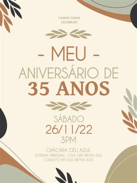 Fazer Convite de Aniversário Virtual para Personalizar Online Descubra