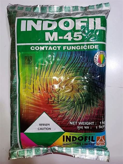 Form Powder Indofil M Contact Fungicide Mancozeb Wp Kg At Rs