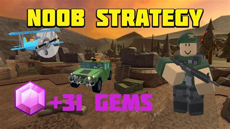 Noob Strategy Farming 31 Gems Solo Hardcore Roblox Tower Defense Simulator Youtube