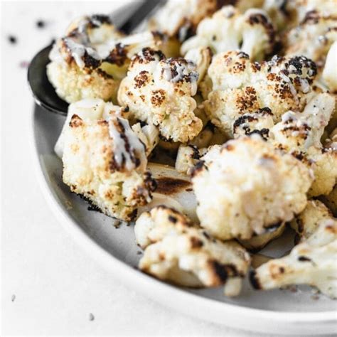 Tahini Roasted Cauliflower Lively Table