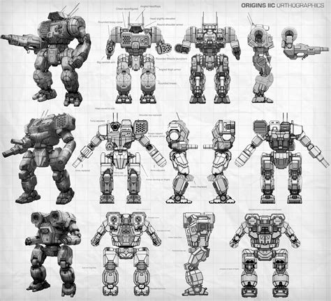 Pin By Aaron Thurston On Battletech Character Model Sheet Robot